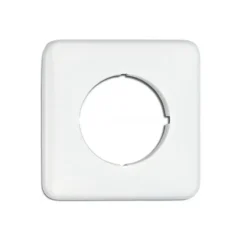 Enjoliveur carré duroplast blanc