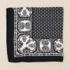 Foulard gavroche en soie 45 x 45 cm Souleiado