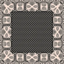 Foulard gavroche en soie 45 x 45 cm Souleiado