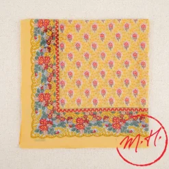 Foulard provençal jaune Souleiado