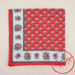 Foulard provençal rouge Souleiado