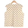 Gilet boutis provençal beige