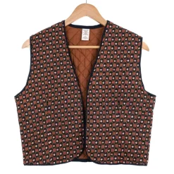 Gilet boutis treille noir