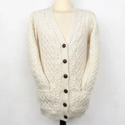 Gilet irlandais crème