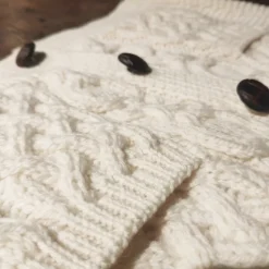 Gilet irlandais crème