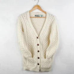 Gilet irlandais crème