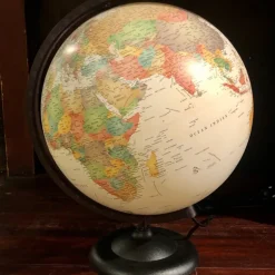 Globe terrestre lumineux Sépia