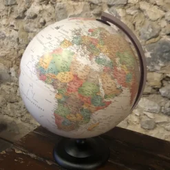 Globe terrestre lumineux Sépia