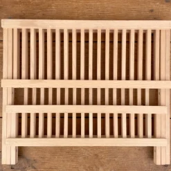 Égouttoir pliant en bois