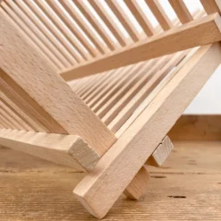 Égouttoir pliant en bois