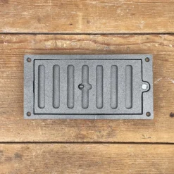 Grille d'aération réglable en fonte