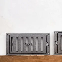 Grille d'aération réglable en fonte