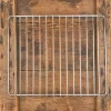 Grille de four extensible chromée - de 38,5 à 55 cm