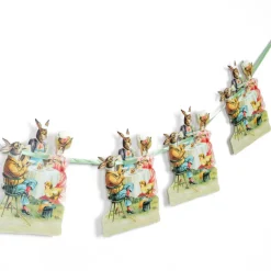 Guirlande en papier lapins