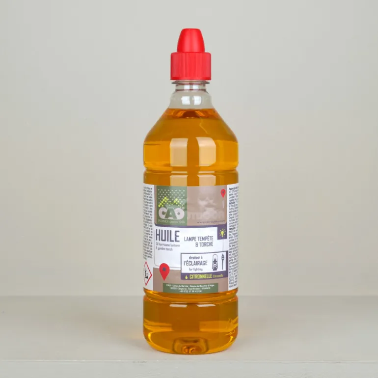 Huile citronnelle pour lampe tempête
