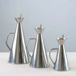 Huilier conique anti-goutte en inox