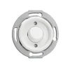 Interrupteur poussoir en duroplast blanc