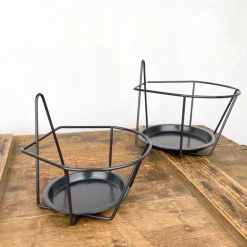 Jardinière en métal