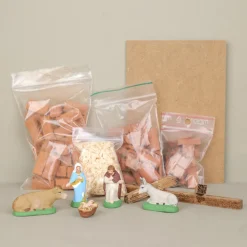 Je construis ma crèche