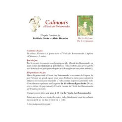Jeu Calinours à l'ecole des Buissonnades