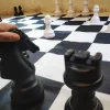 Jeu d'échecs géant