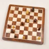 Jeu d'échecs pliable en bois