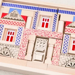 Jeu de construction en bois