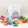 Jeu de construction en bois