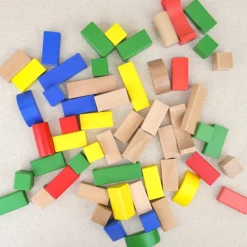 Jeu de construction en bois