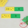 Jeu de dominos mathématique en bois