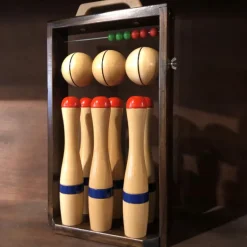 Jeu de quilles en bois