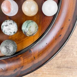 Jeu du Solitaire pierres semi-précieuses