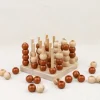Jeu en bois Tic Tac Toe