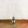 Lampe à pétrole en étain