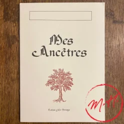 Livret généalogique "Mes Ancêtres"