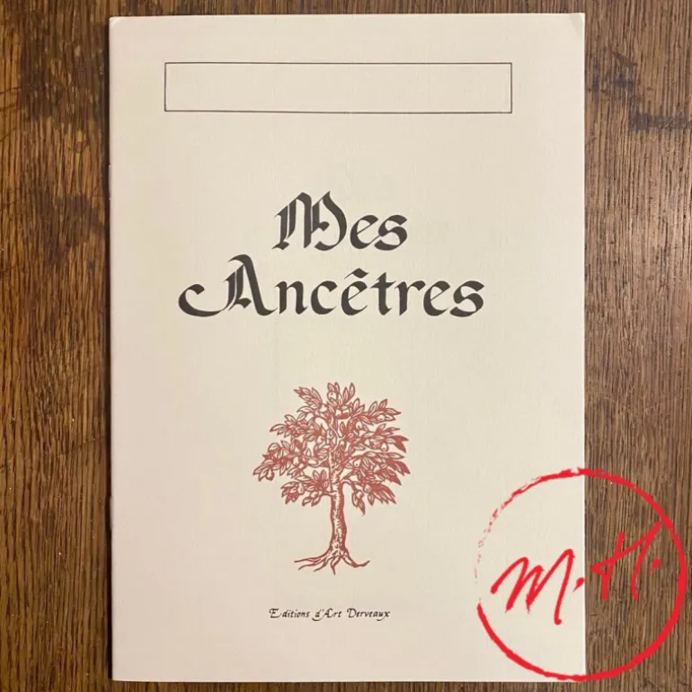 Livret généalogique "Mes Ancêtres"
