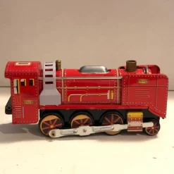 Locomotive mécanique rouge