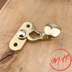 Loquet de volet en Laiton Poli 60mm
