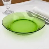 Lot de 6 Assiettes creuses Lys Duralex - vert