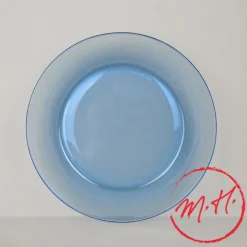 Lot de 6 assiettes plates Lys Duralex - Marine