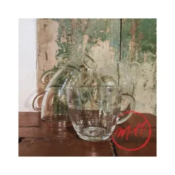 Lot de 6 tasses Gigogne Duralex - transparent