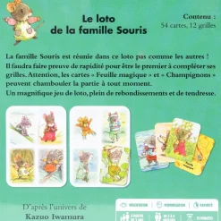 Loto de La famille souris