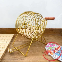 Loto de luxe avec boulier en métal
