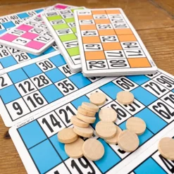 Loto de luxe avec boulier en métal