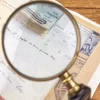 Loupe manche en bois de rose
