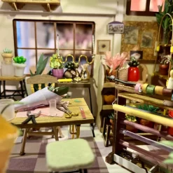 Magasin de fleurs miniature à monter