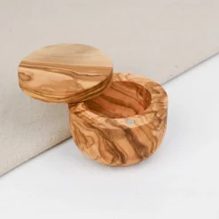 Main à sel en bois d'olivier