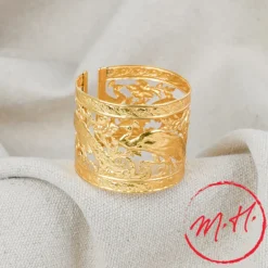 Manchette Paon dorée