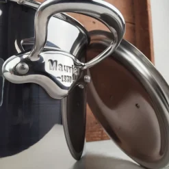 Marmite traiteur avec couvercle inox Mauviel M'Cook