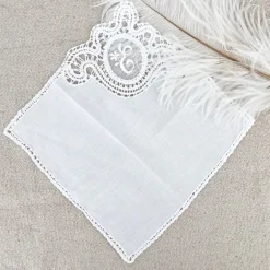 Mouchoir en dentelle Empereur